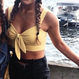 Bow tied tiny top
